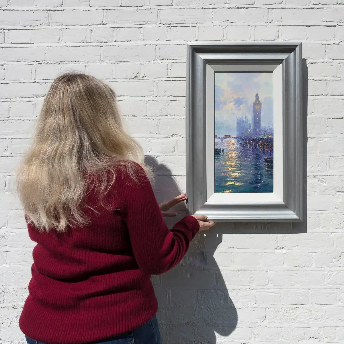 Twilight Reflections - ORIGINAL - SOLD by artist Andrew Grant Kurtis - Wyecliffe Galleries