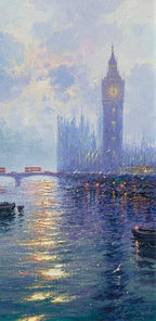 Twilight Reflections - ORIGINAL - SOLD by artist Andrew Grant Kurtis - Wyecliffe Galleries