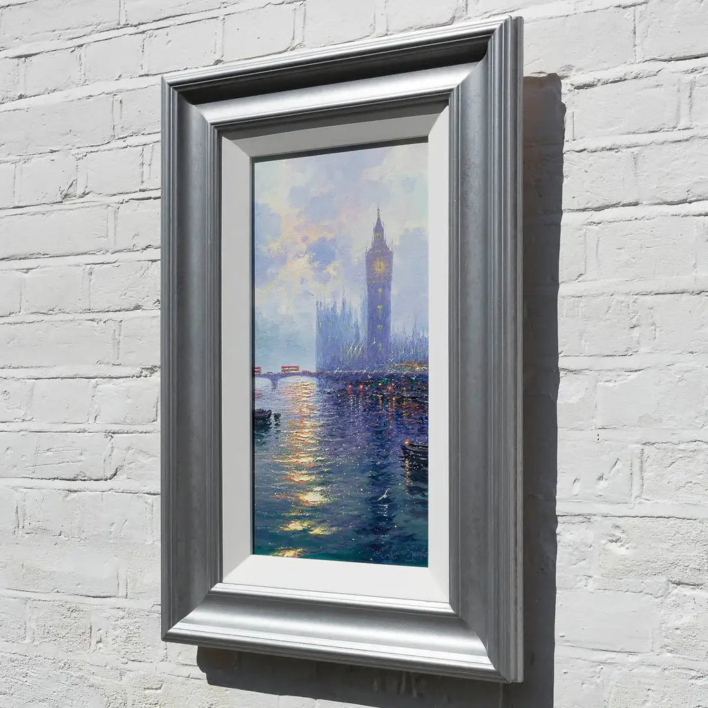 Twilight Reflections - ORIGINAL - SOLD by artist Andrew Grant Kurtis - Wyecliffe Galleries