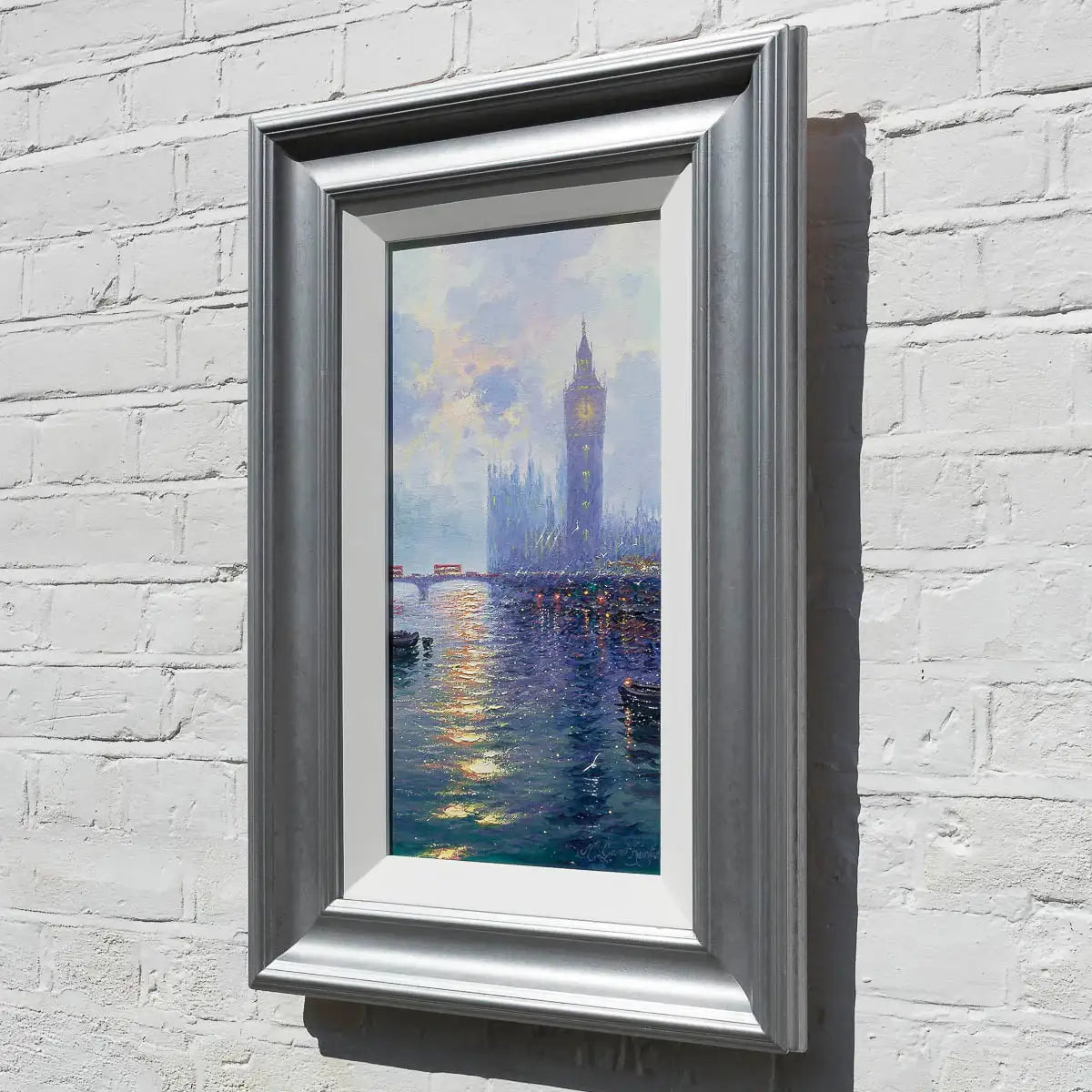 Twilight Reflections - ORIGINAL - SOLD by artist Andrew Grant Kurtis - Wyecliffe Galleries