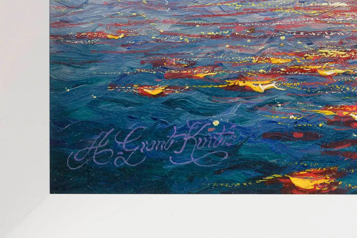 Venice Pink - Original - SOLD by artist Andrew Grant Kurtis - Wyecliffe Galleries