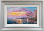 Venice Pink - Original - SOLD by artist Andrew Grant Kurtis - Wyecliffe Galleries