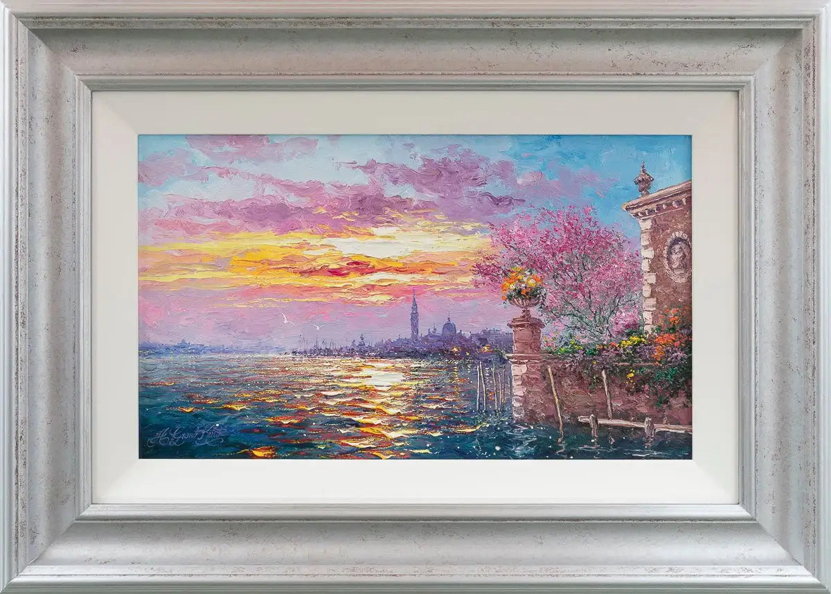 Venice Pink - Original - SOLD by artist Andrew Grant Kurtis - Wyecliffe Galleries