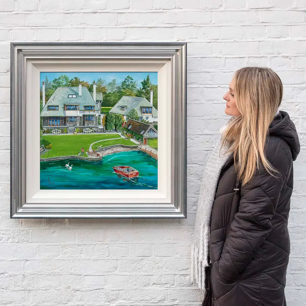 Brunton - SOLD by artist Anne Blundell - Wyecliffe Galleries