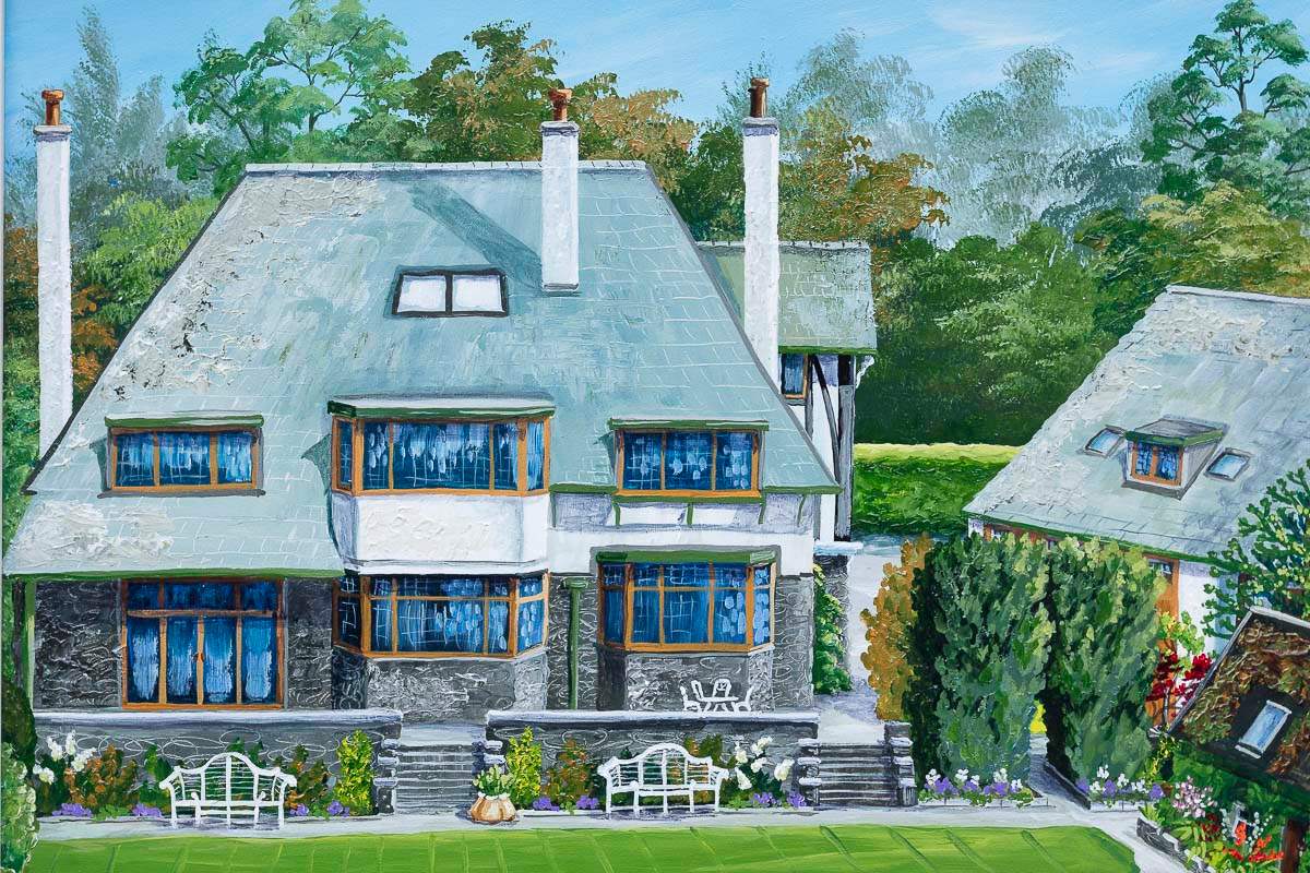 Brunton - SOLD by artist Anne Blundell - Wyecliffe Galleries