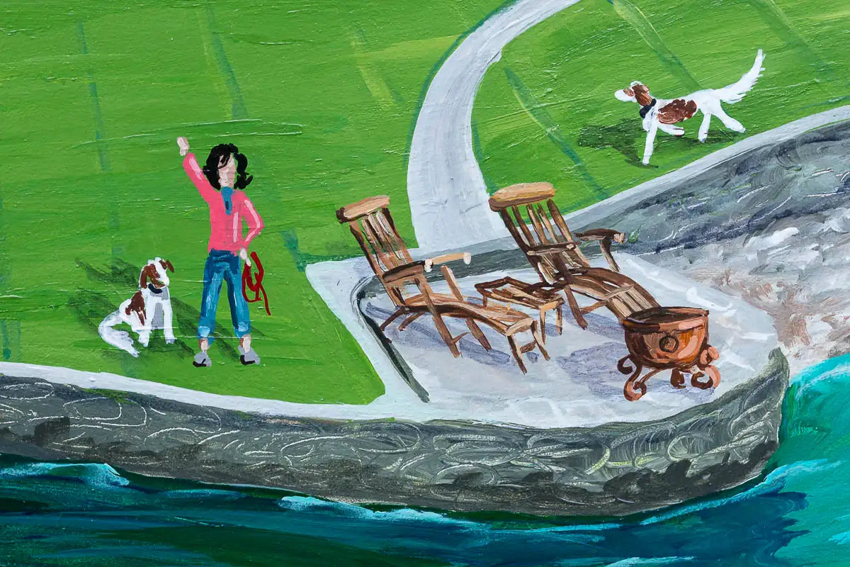 Brunton - SOLD by artist Anne Blundell - Wyecliffe Galleries