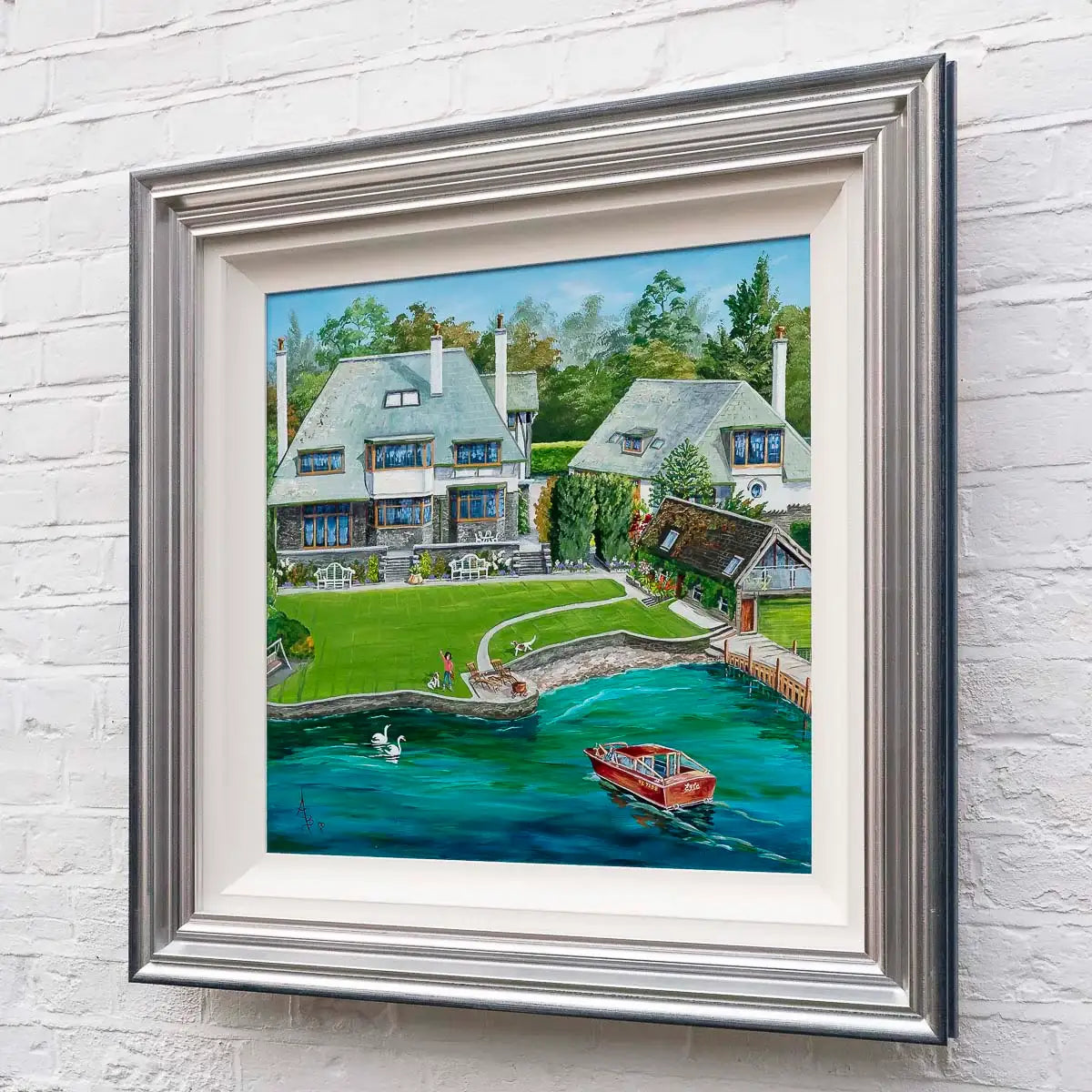 Brunton - SOLD by artist Anne Blundell - Wyecliffe Galleries