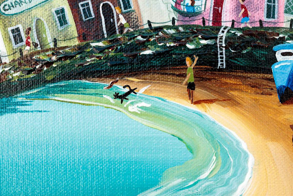 Clotted Cream Teas - Original - SOLD by artist Anne Blundell - Wyecliffe Galleries