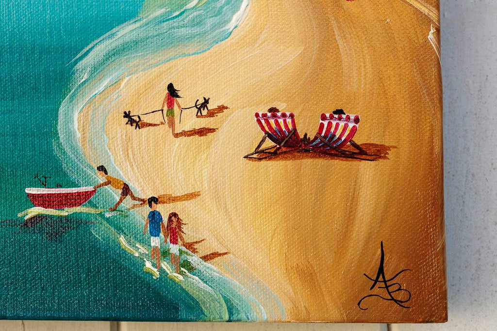 Clotted Cream Teas - Original - SOLD by artist Anne Blundell - Wyecliffe Galleries