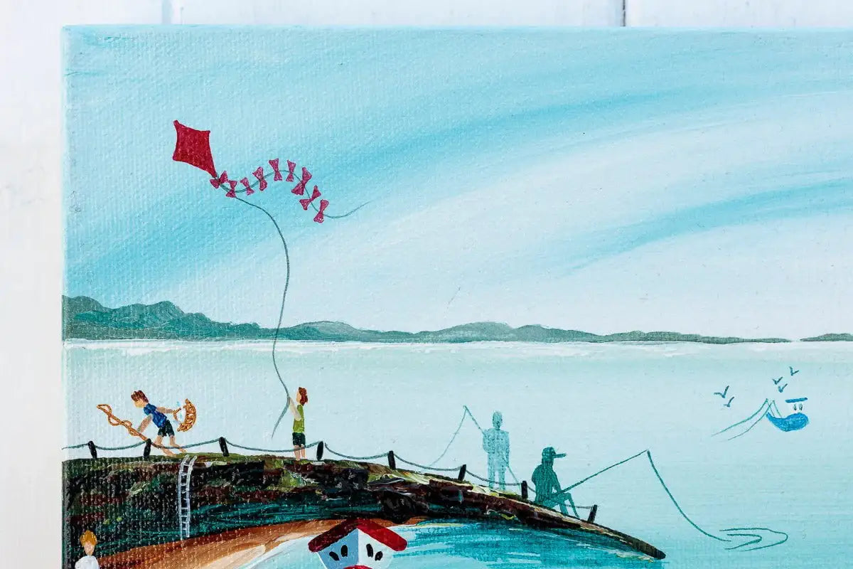 Clotted Cream Teas - Original - SOLD by artist Anne Blundell - Wyecliffe Galleries