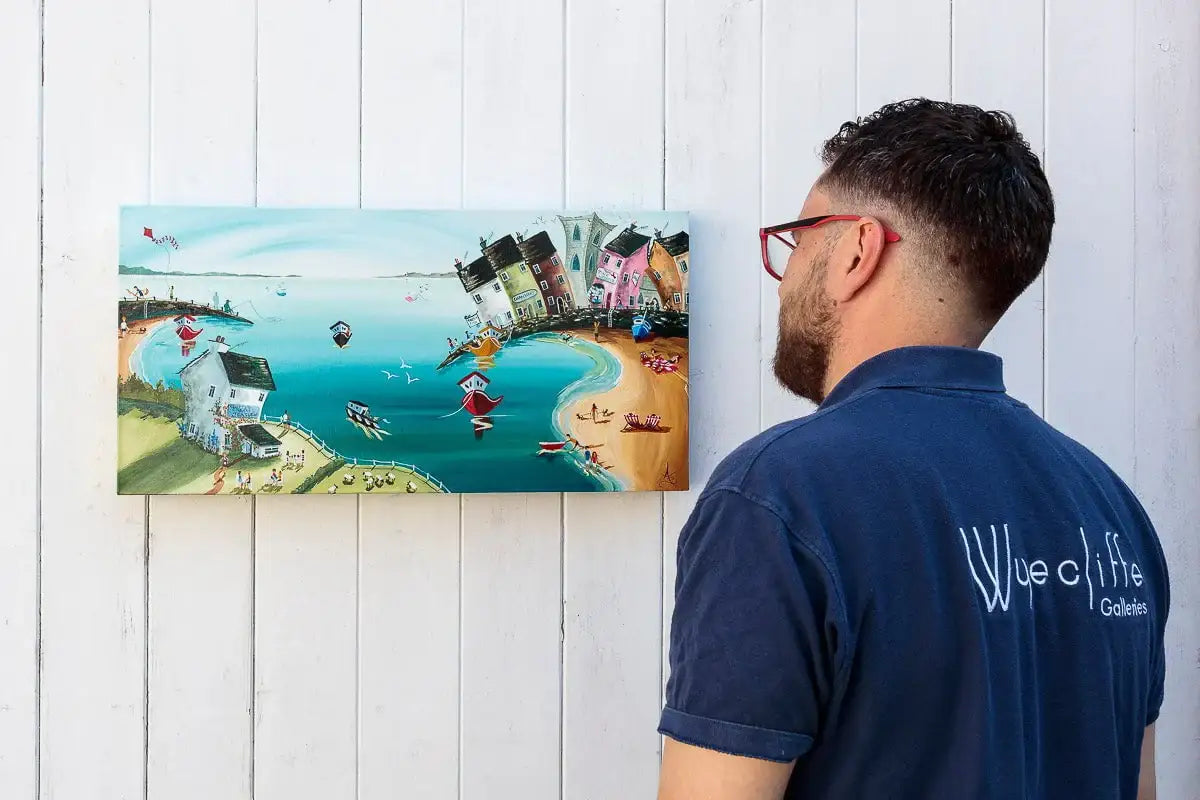 Clotted Cream Teas - Original - SOLD by artist Anne Blundell - Wyecliffe Galleries