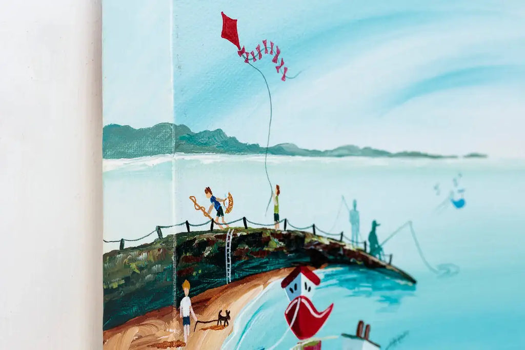 Clotted Cream Teas - Original - SOLD by artist Anne Blundell - Wyecliffe Galleries