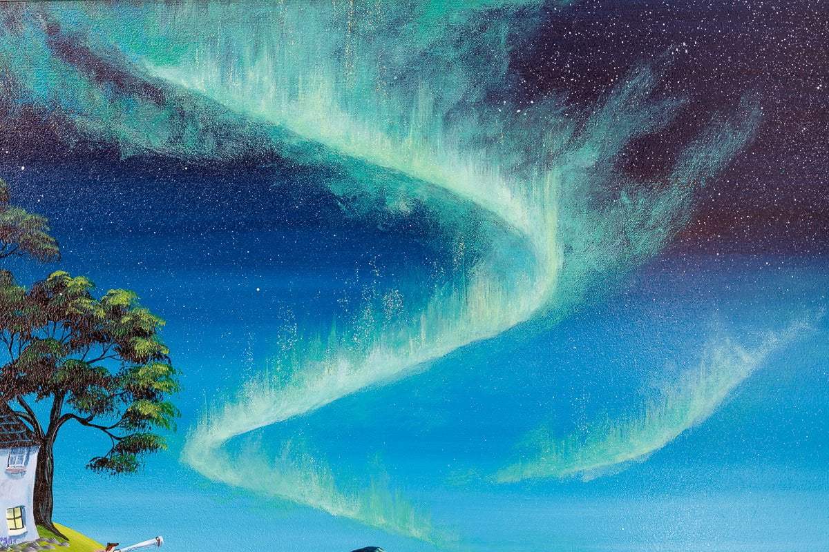 Stargazers - Original - SOLD by artist Anne Blundell - Wyecliffe Galleries