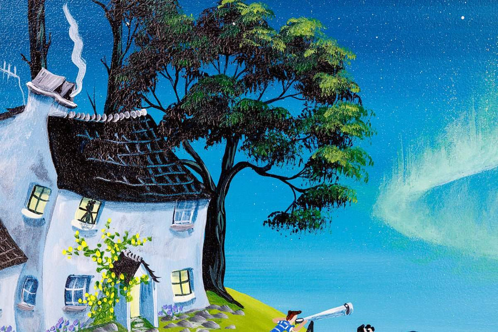 Stargazers - Original - SOLD by artist Anne Blundell - Wyecliffe Galleries