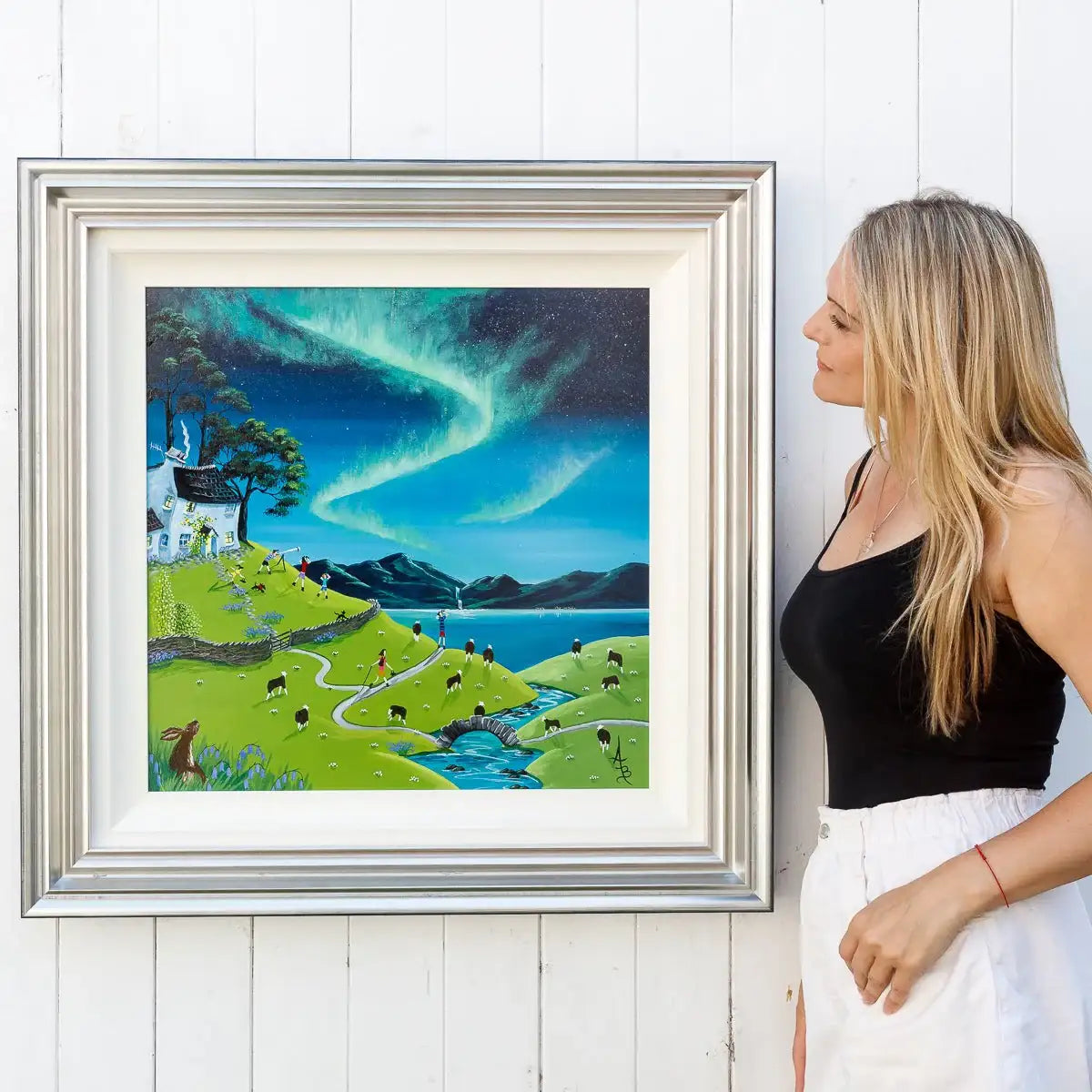 Stargazers - Original - SOLD by artist Anne Blundell - Wyecliffe Galleries