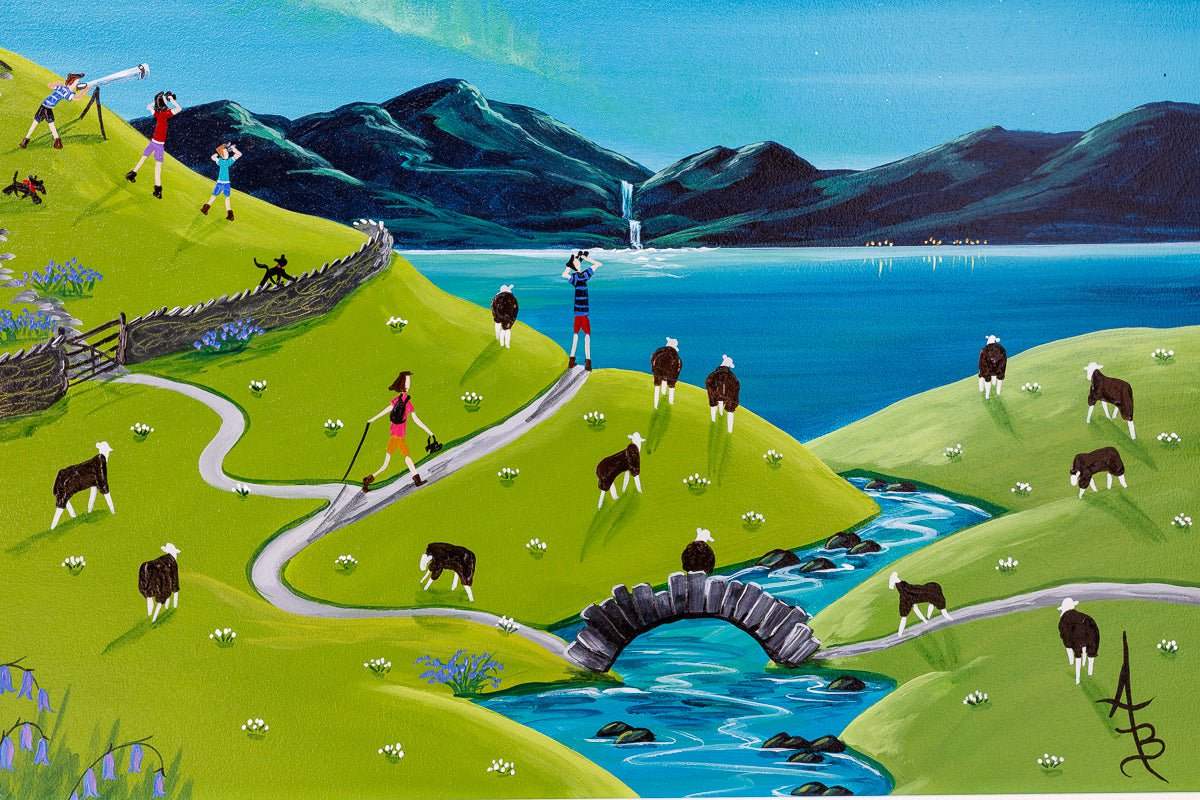 Stargazers - Original - SOLD by artist Anne Blundell - Wyecliffe Galleries