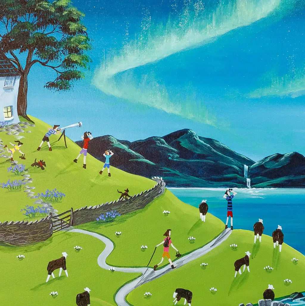 Stargazers - Original - SOLD by artist Anne Blundell - Wyecliffe Galleries