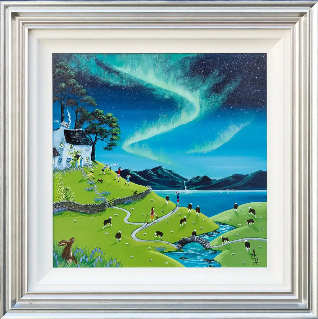 Stargazers - Original - SOLD by artist Anne Blundell - Wyecliffe Galleries