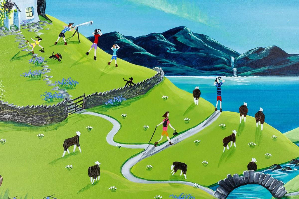 Stargazers - Original - SOLD by artist Anne Blundell - Wyecliffe Galleries