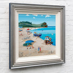 The Mackerel Fishers Budleigh Salterton - Original by artist Anne Blundell - Wyecliffe Galleries