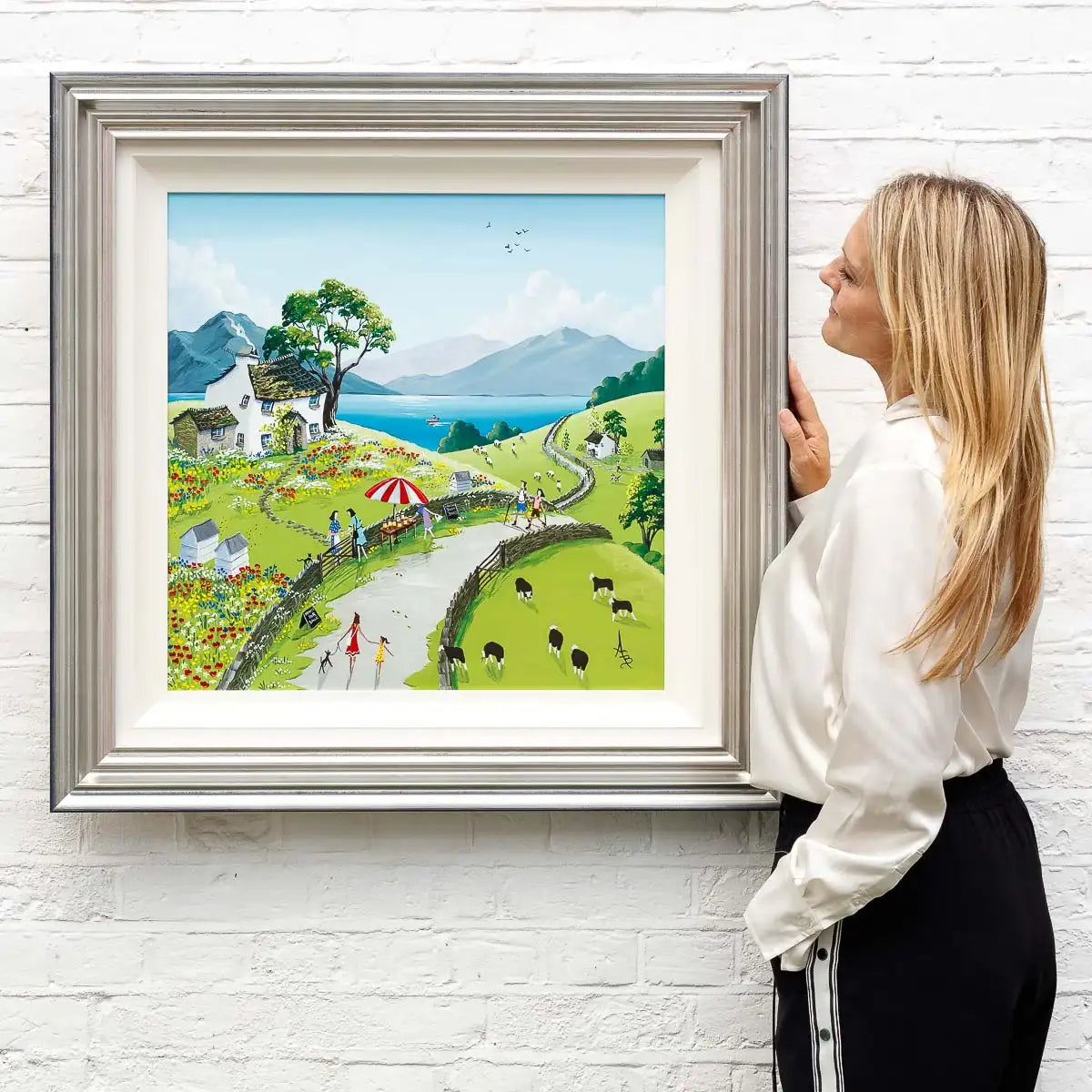 Wildflower Honey - Original - SOLD by artist Anne Blundell - Wyecliffe Galleries