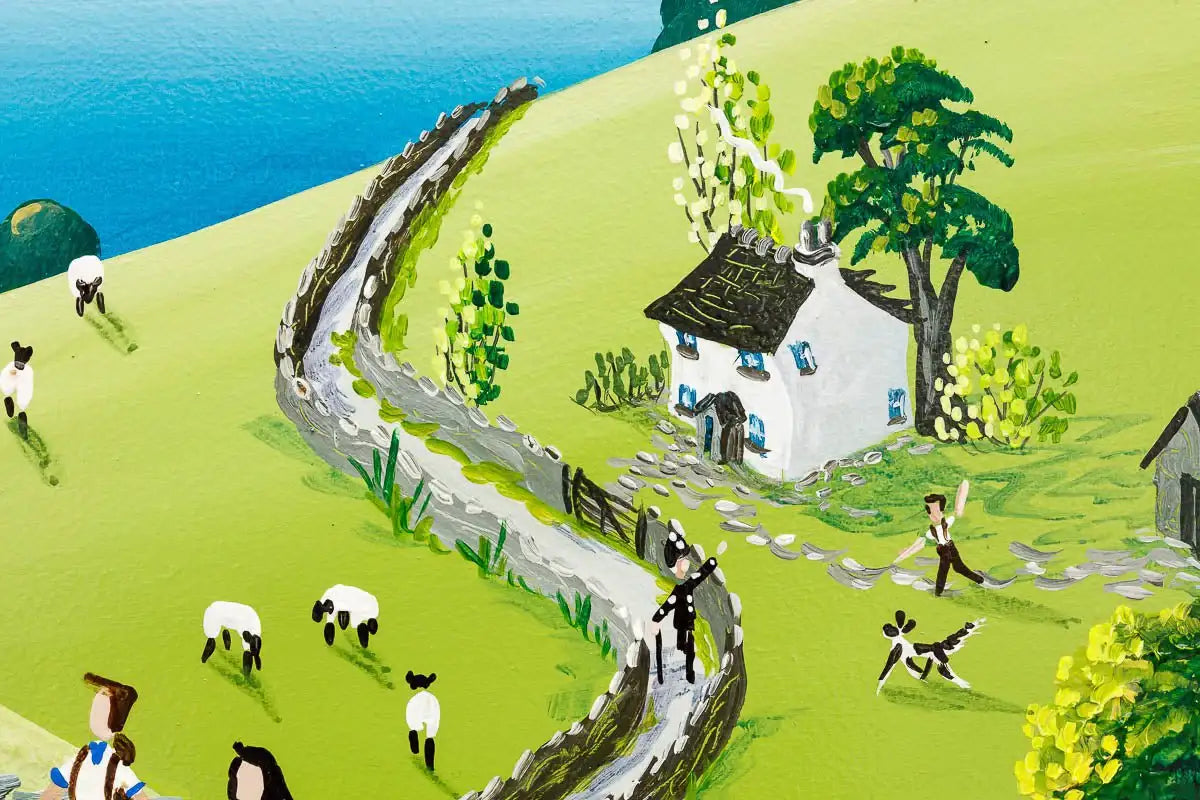 Wildflower Honey - Original - SOLD by artist Anne Blundell - Wyecliffe Galleries