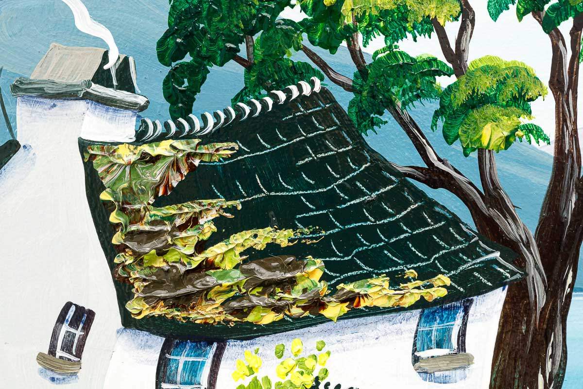 Wildflower Honey - Original - SOLD by artist Anne Blundell - Wyecliffe Galleries