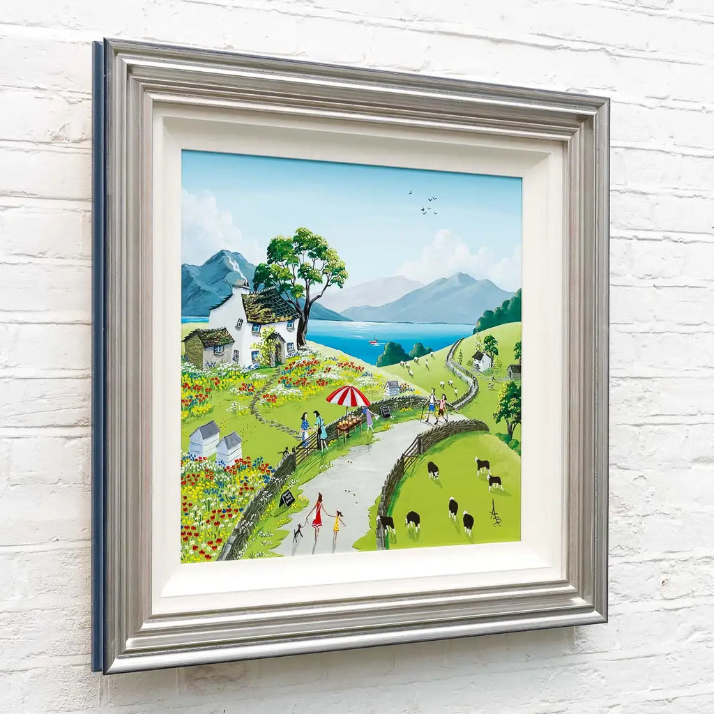 Wildflower Honey - Original - SOLD by artist Anne Blundell - Wyecliffe Galleries