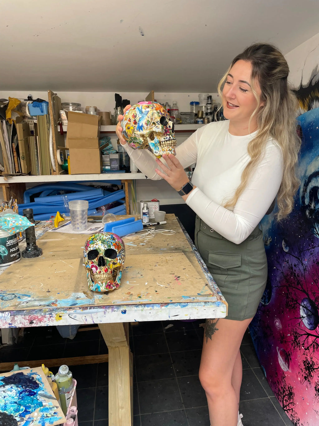 A Beautiful Mind - Original - SOLD by artist Becky Smith - Wyecliffe Galleries