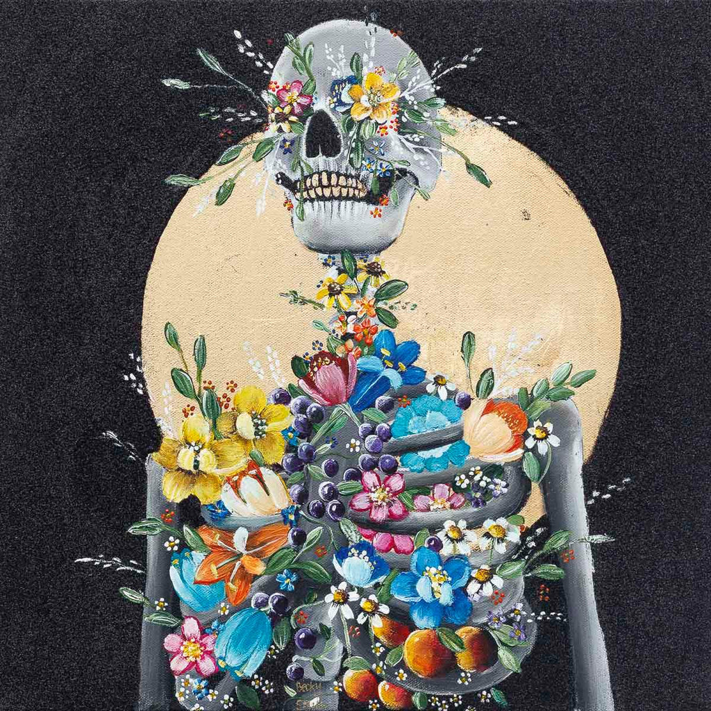 A Blossoming Life - Original - SOLD by artist Becky Smith - Wyecliffe Galleries