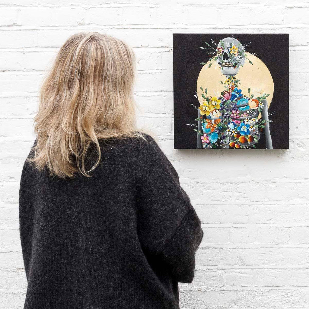 A Blossoming Life - Original - SOLD by artist Becky Smith - Wyecliffe Galleries