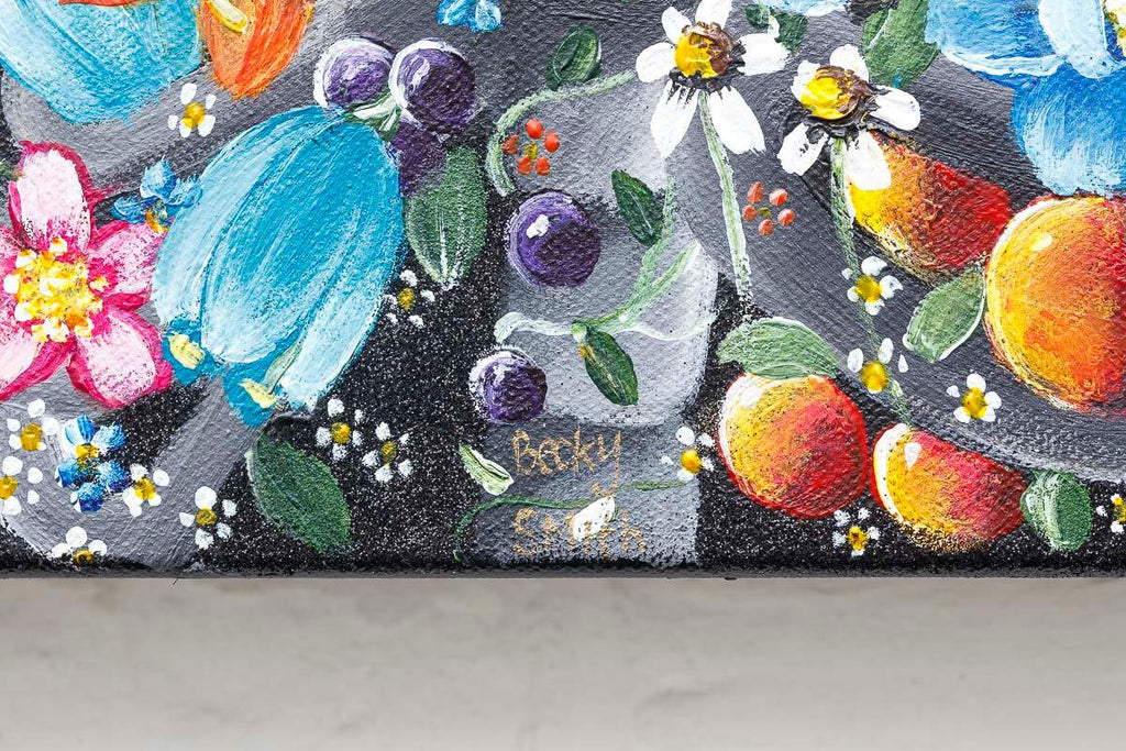 A Blossoming Life - Original - SOLD by artist Becky Smith - Wyecliffe Galleries