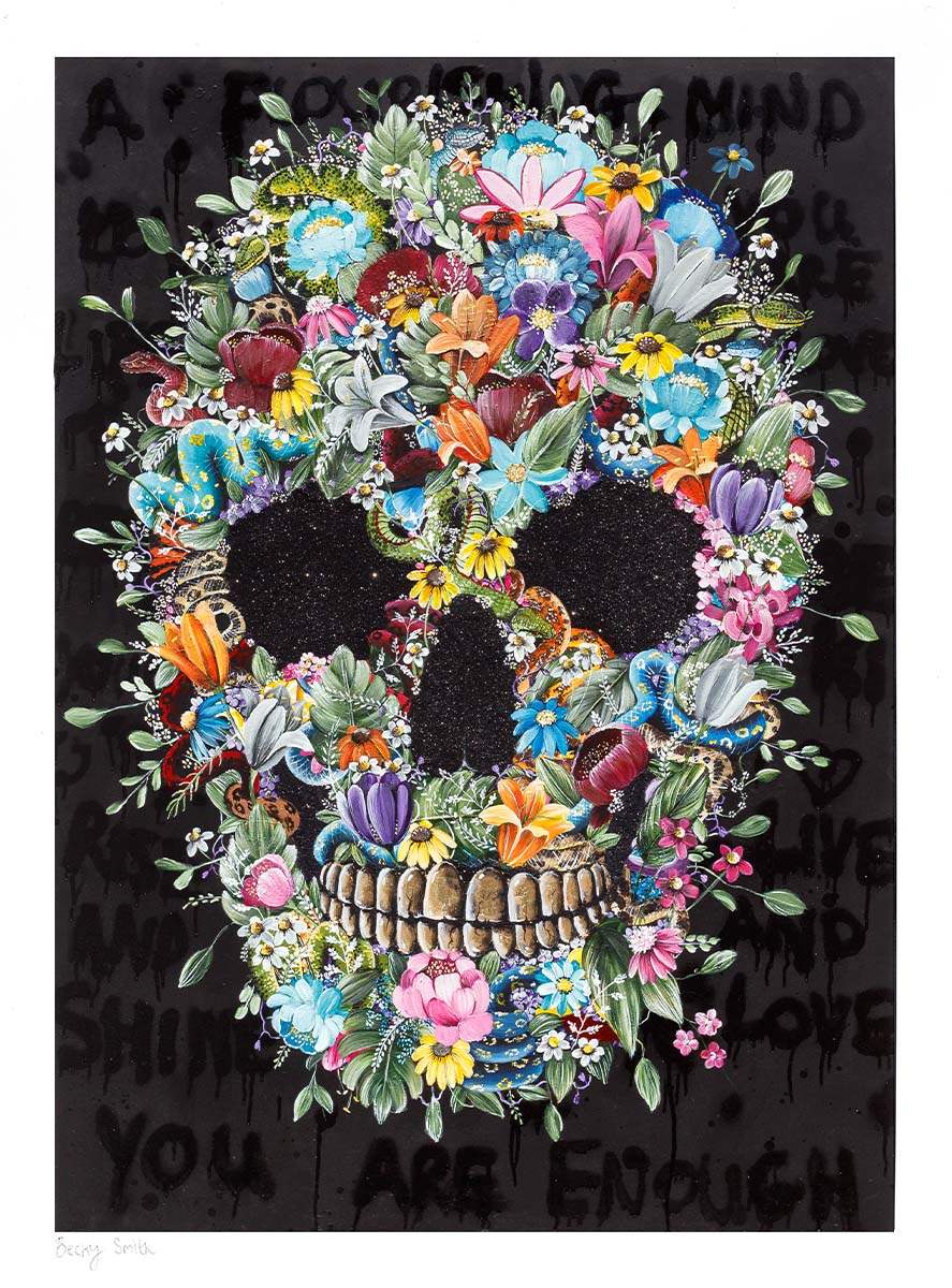 A Flourishing Mind - Artist Proof - SOLD by artist Becky Smith - Wyecliffe Galleries