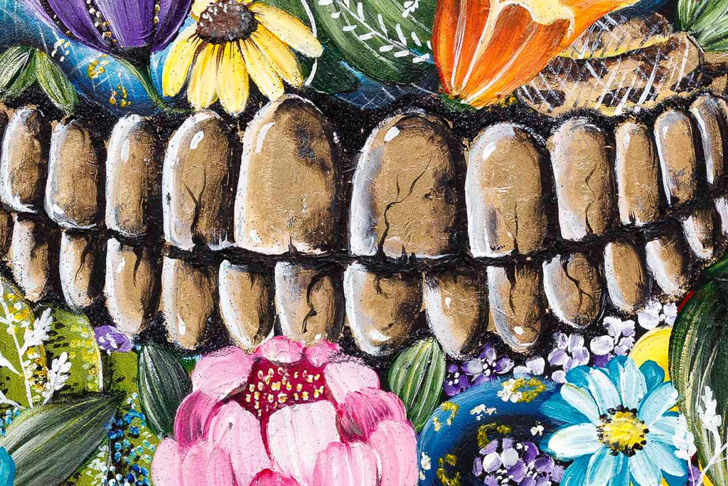 A Flourishing Mind - Original - SOLD by artist Becky Smith - Wyecliffe Galleries