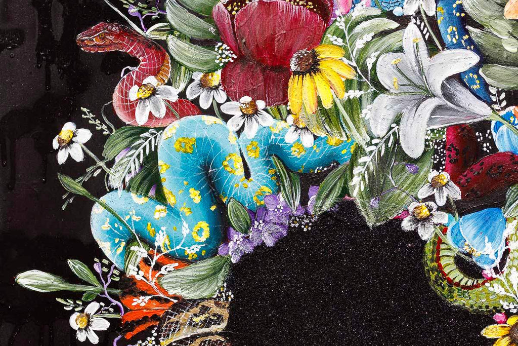 A Flourishing Mind - Original - SOLD by artist Becky Smith - Wyecliffe Galleries