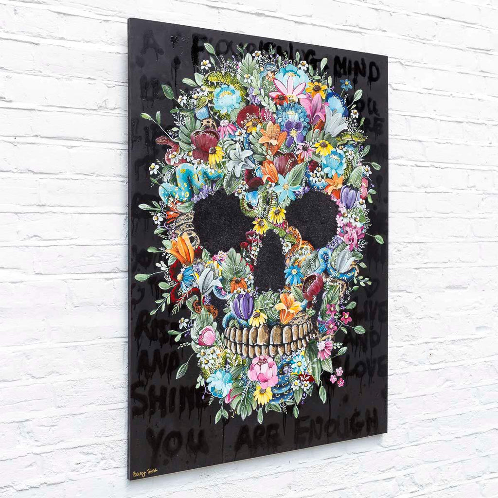 A Flourishing Mind - Original - SOLD by artist Becky Smith - Wyecliffe Galleries