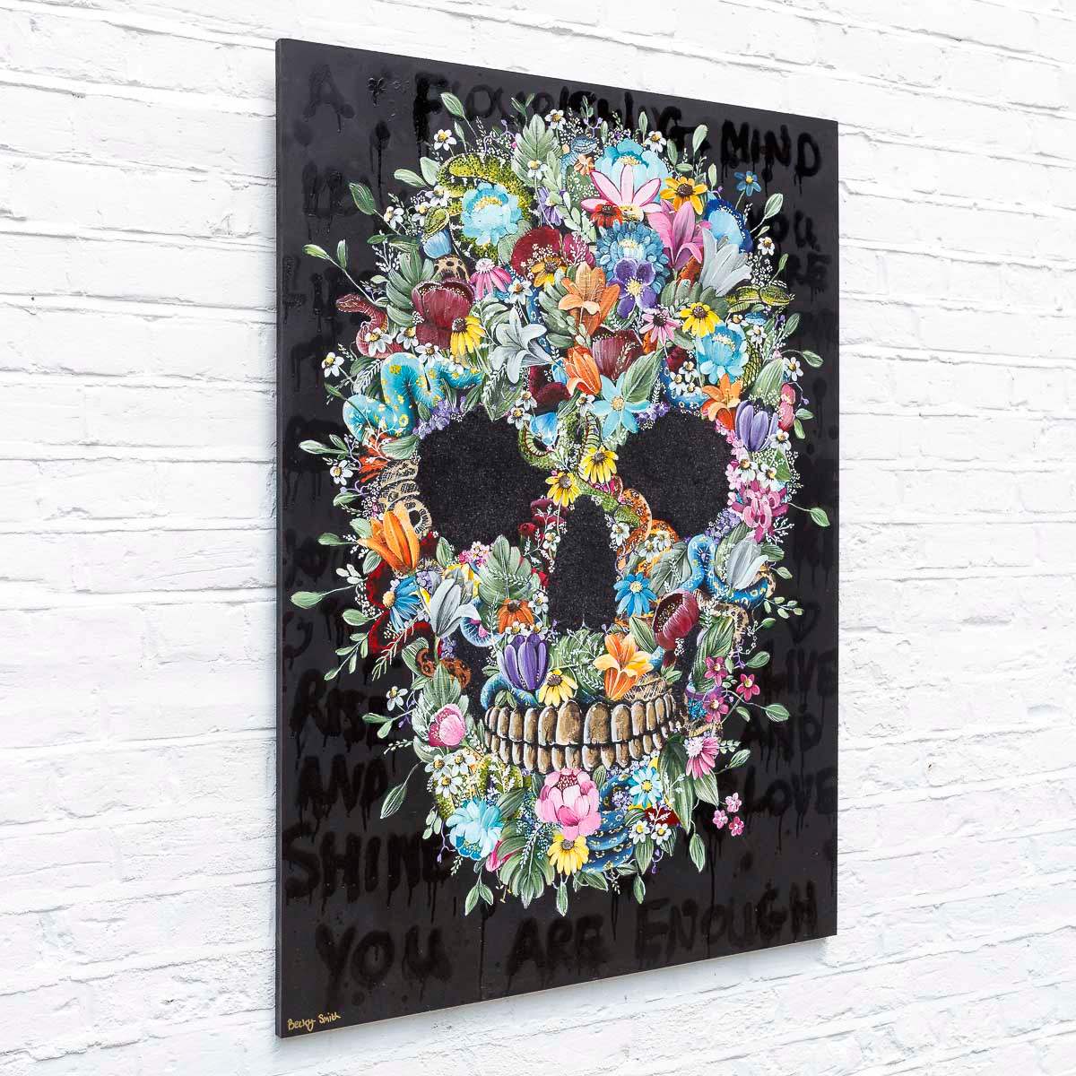 A Flourishing Mind - Original - SOLD by artist Becky Smith - Wyecliffe Galleries