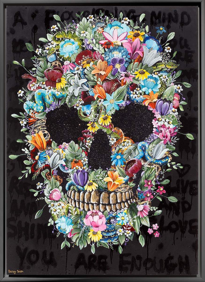 A Flourishing Mind - Original - SOLD by artist Becky Smith - Wyecliffe Galleries