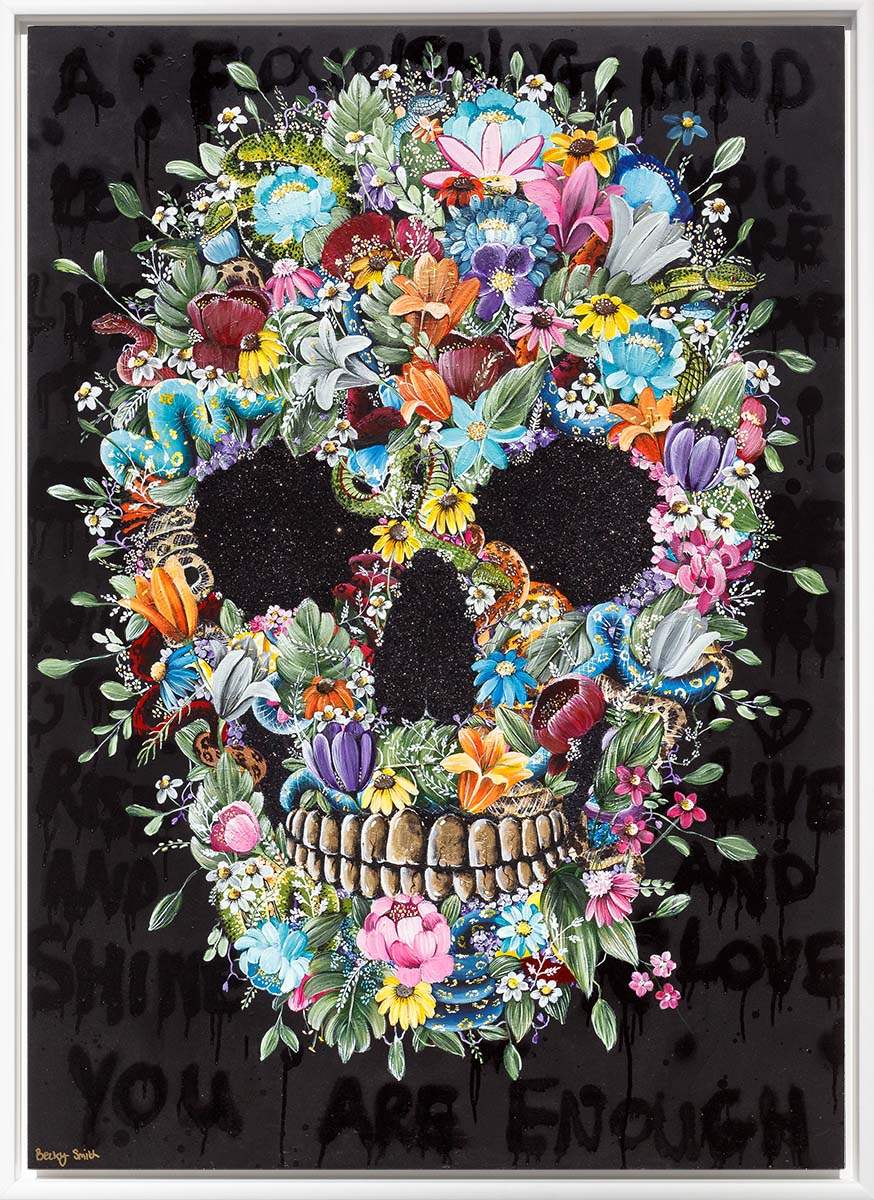 A Flourishing Mind - Original - SOLD by artist Becky Smith - Wyecliffe Galleries