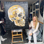 A Golden Life - Original - SOLD by artist Becky Smith - Wyecliffe Galleries