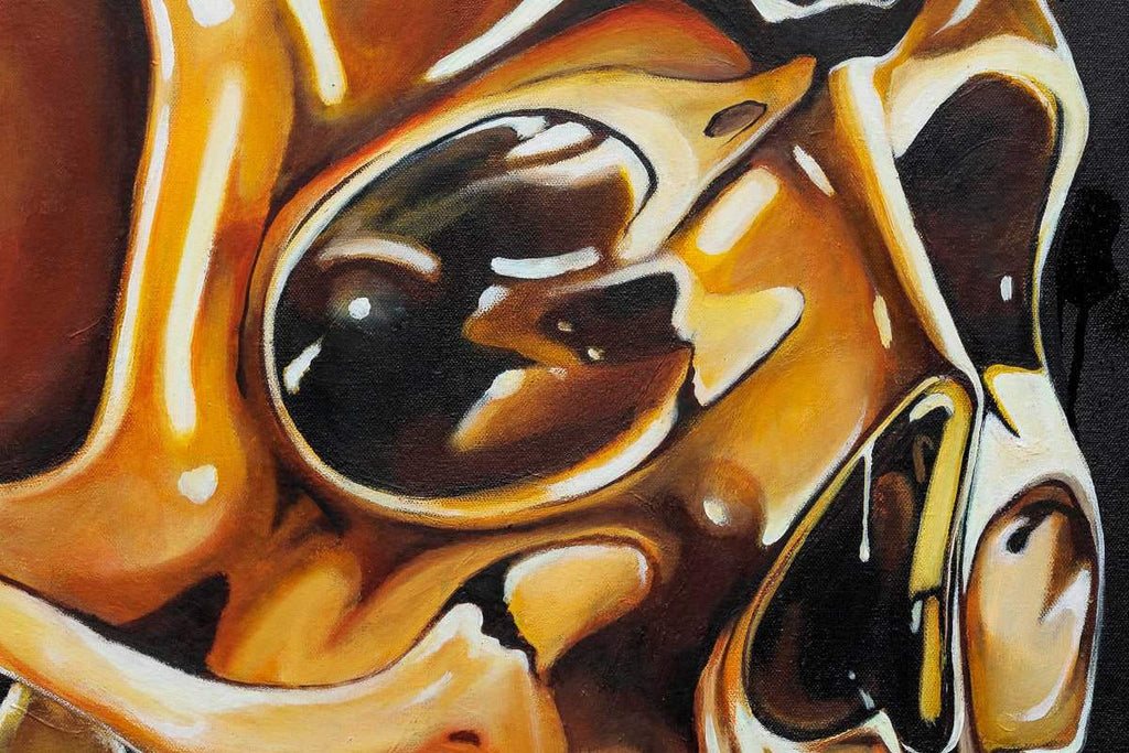 A Golden Life - Original - SOLD by artist Becky Smith - Wyecliffe Galleries