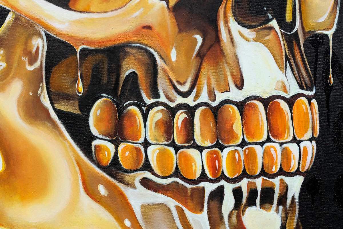 A Golden Life - Original - SOLD by artist Becky Smith - Wyecliffe Galleries