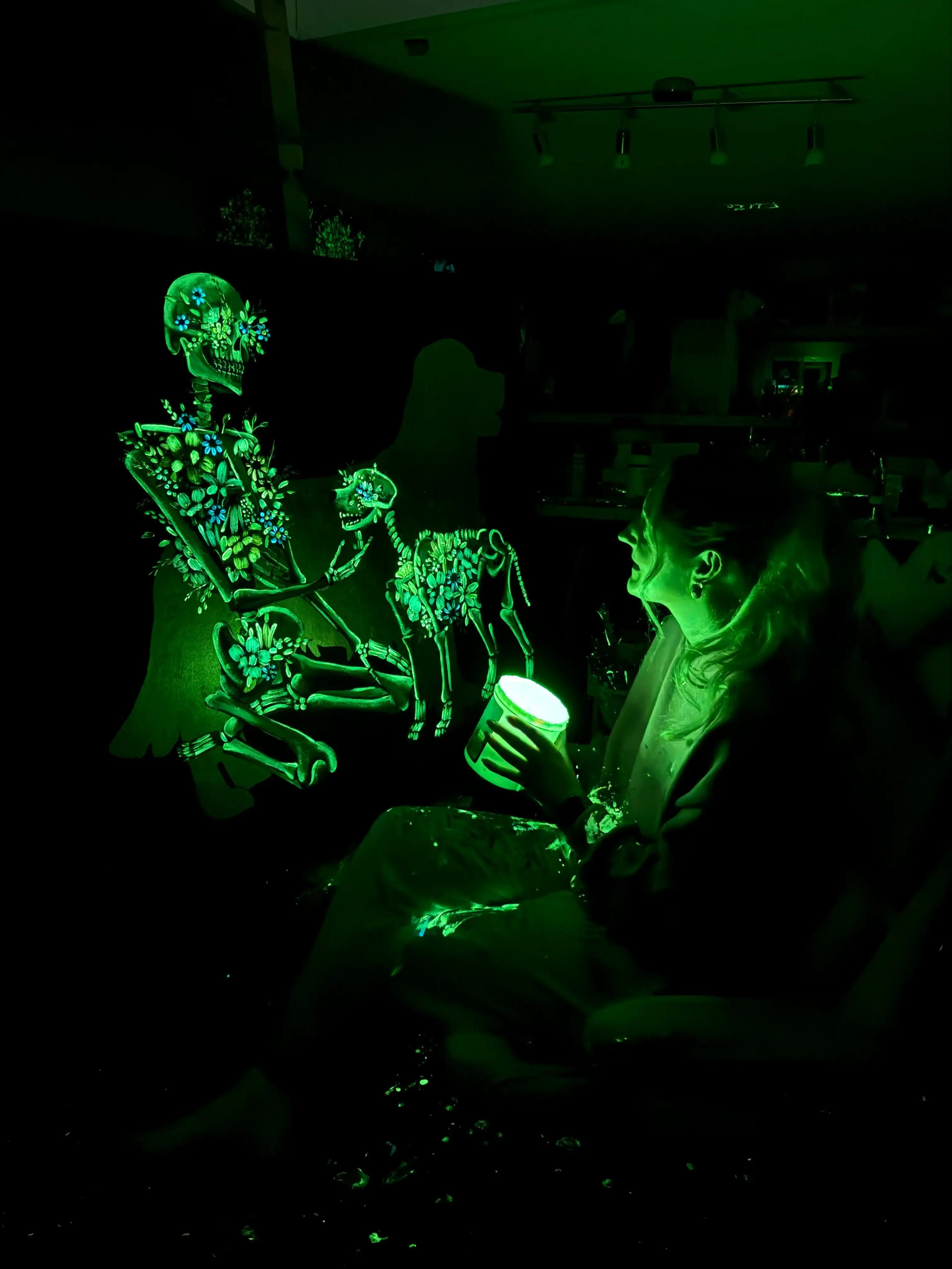 A Golden Love - Original - SOLD by artist Becky Smith - Wyecliffe Galleries