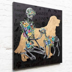 A Golden Love - Original - SOLD by artist Becky Smith - Wyecliffe Galleries