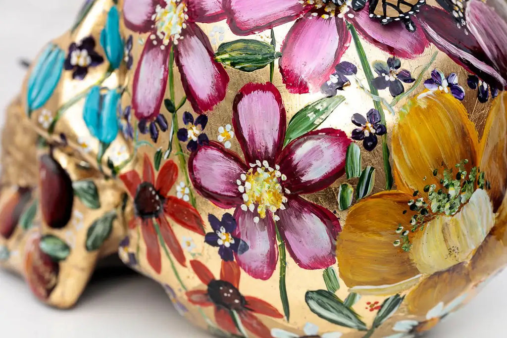 A Golden Mind - Original Sculpture - SOLD by artist Becky Smith - Wyecliffe Galleries