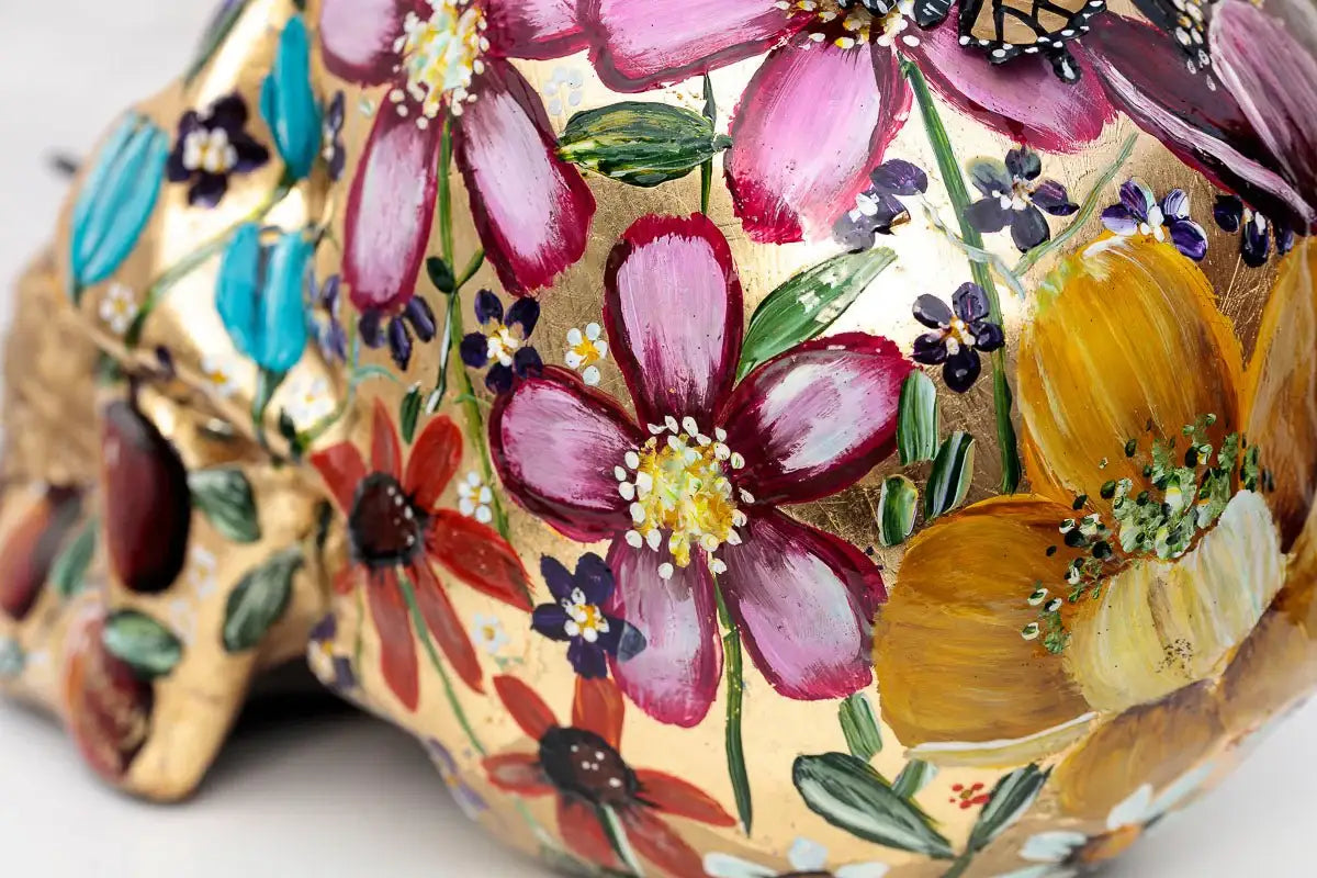 A Golden Mind - Original Sculpture - SOLD by artist Becky Smith - Wyecliffe Galleries