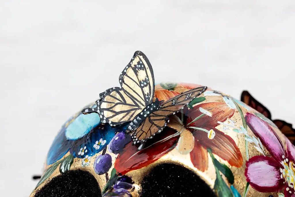 A Golden Mind - Original Sculpture - SOLD by artist Becky Smith - Wyecliffe Galleries