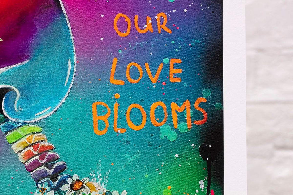 A Love That Knows No Bounds - Artist Proof - SOLD by artist Becky Smith - Wyecliffe Galleries