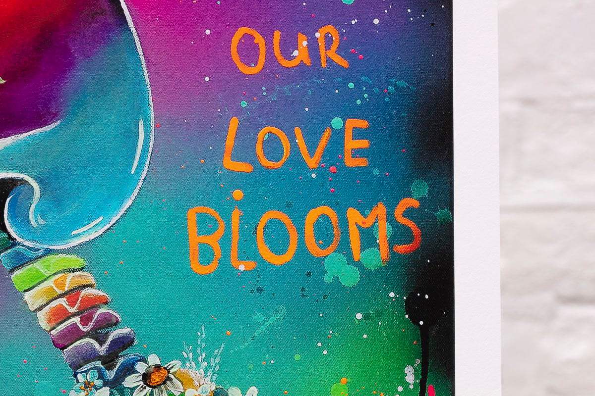 A Love That Knows No Bounds - Artist Proof - SOLD by artist Becky Smith - Wyecliffe Galleries