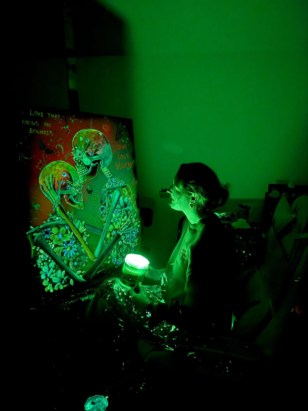 A Love That Knows No Bounds - Original - SOLD by artist Becky Smith - Wyecliffe Galleries